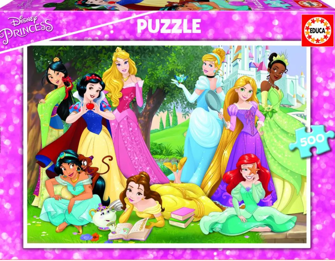 Educa Prinsessen van Disney - legpuzzel van 500 stukjes