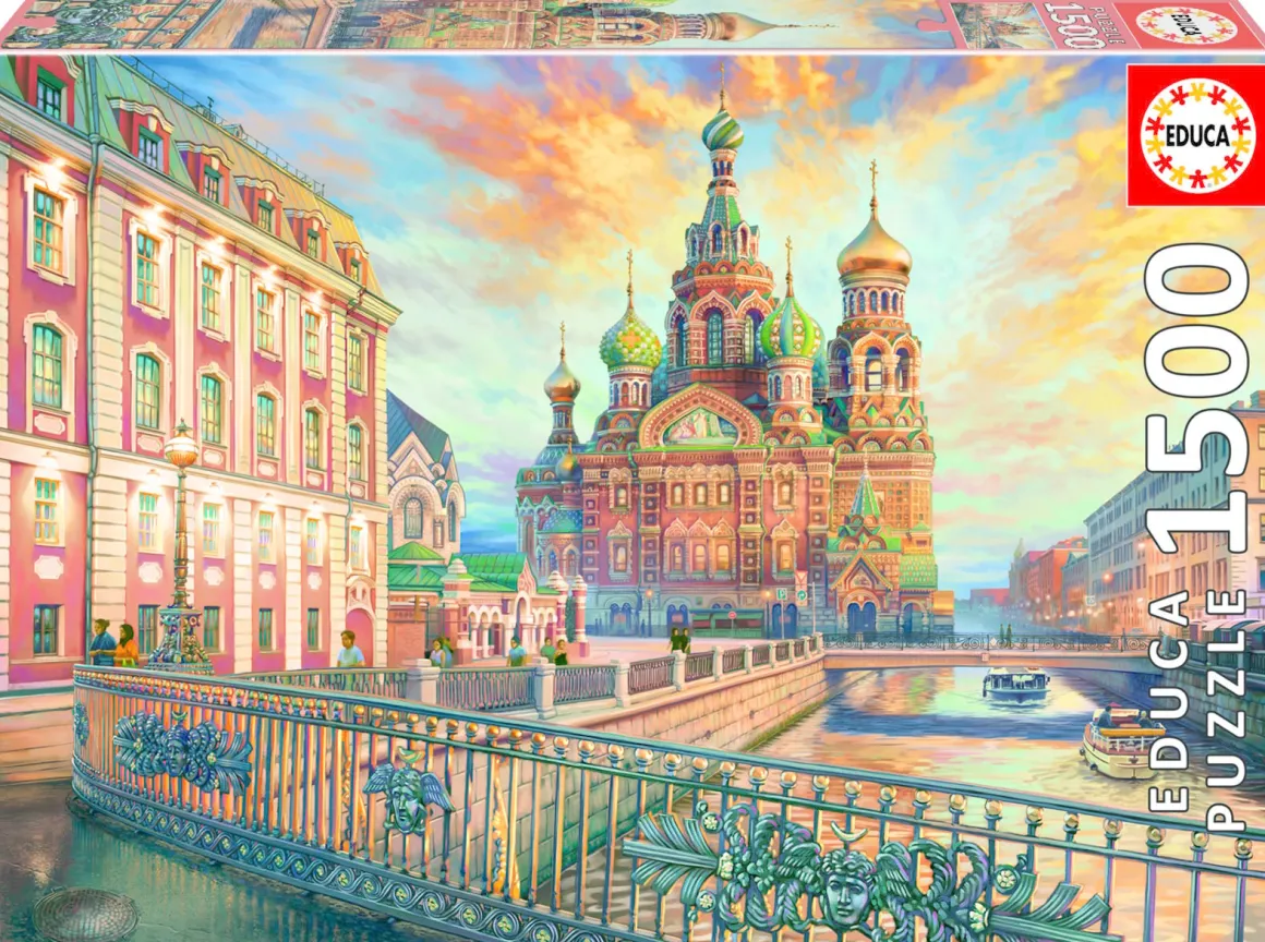 Educa Sint-Petersburg - legpuzzel van 1500 stukjes