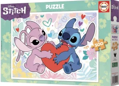 Educa Stitch en Angel - legpuzzel van 500 stukjes
