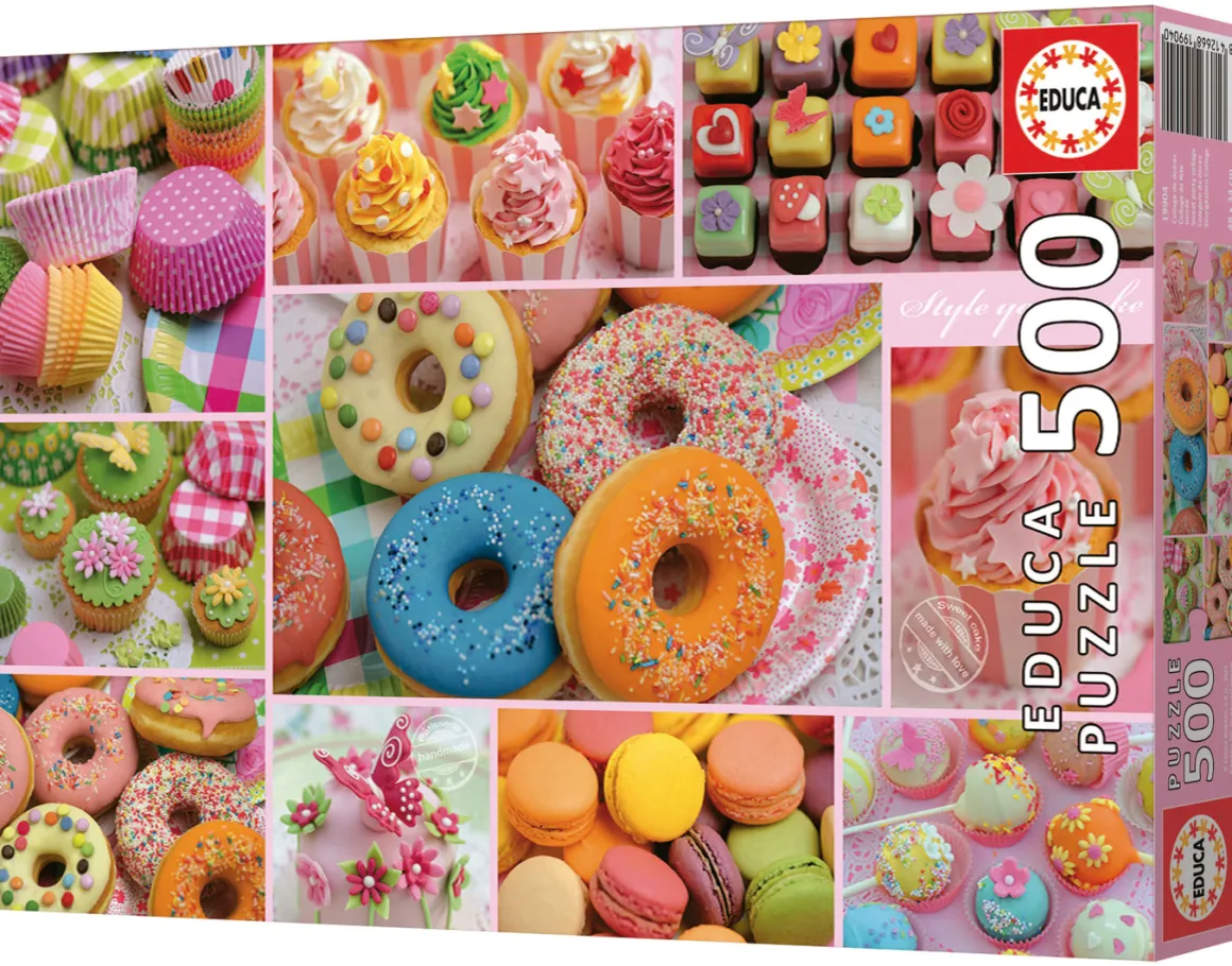 Educa Sweet Party Collage- legpuzzel van 500 stukjes