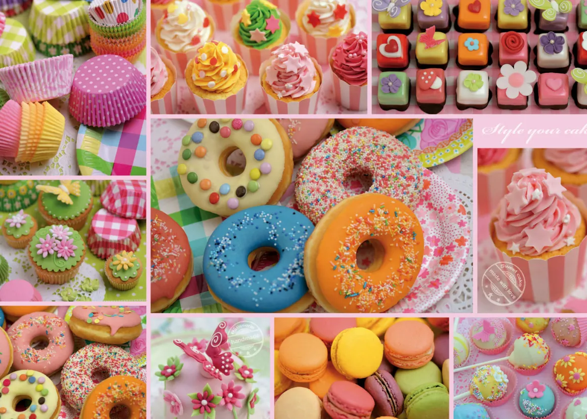 Educa Sweet Party Collage- legpuzzel van 500 stukjes