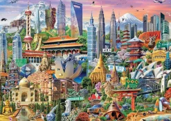 Educa Symbolen van Azië - legpuzzel van 1500 stukjes