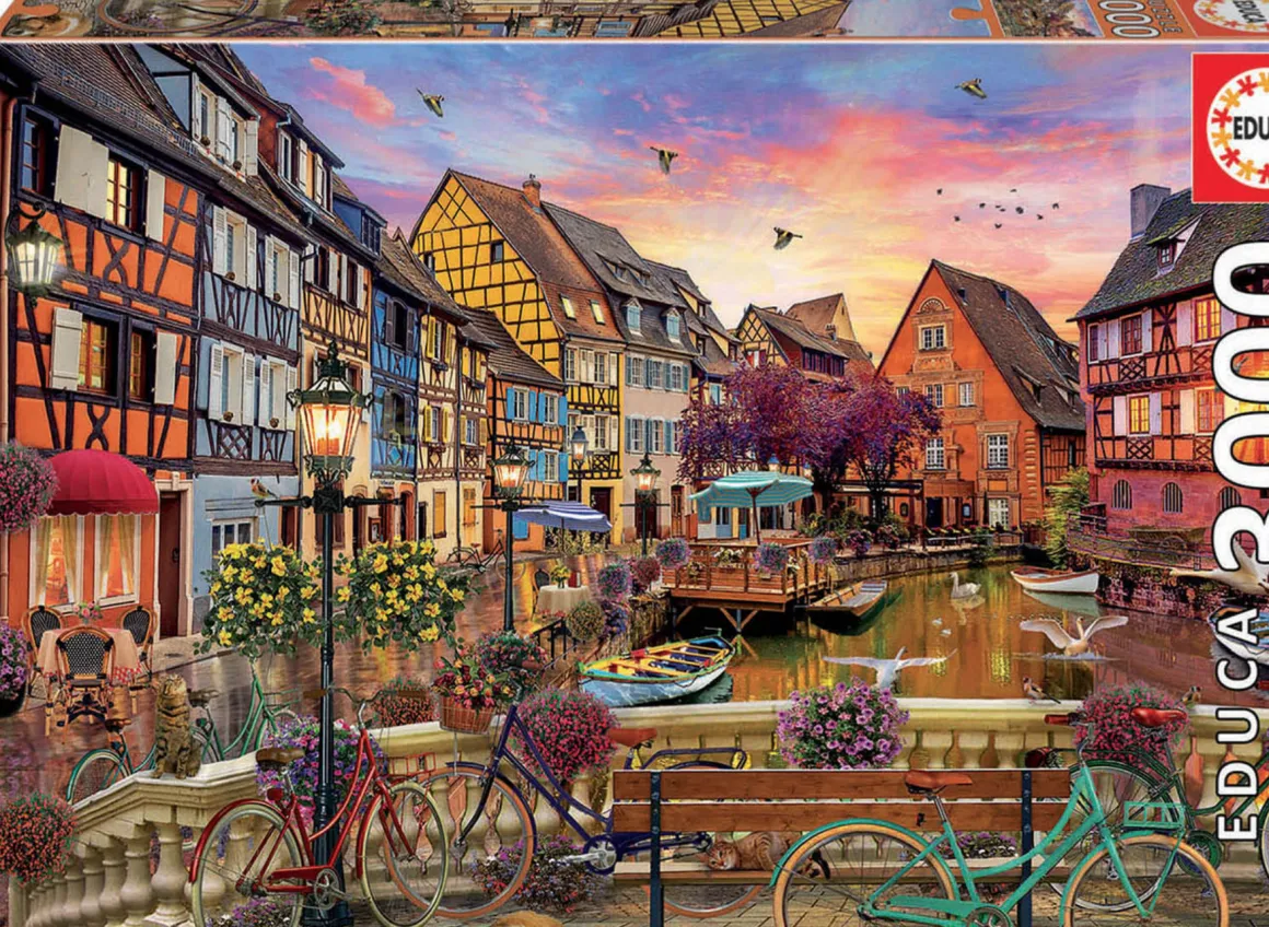 Educa Tafereel uit Colmar - puzzel van 3000 stukjes