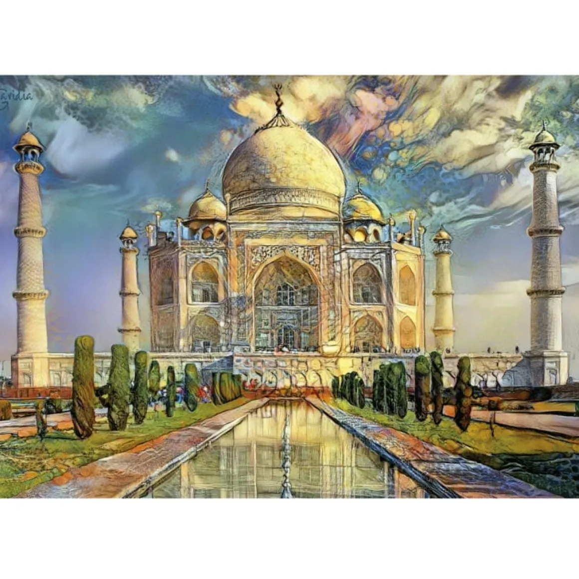 Educa Taj Mahal - puzzel 1000 stukjes