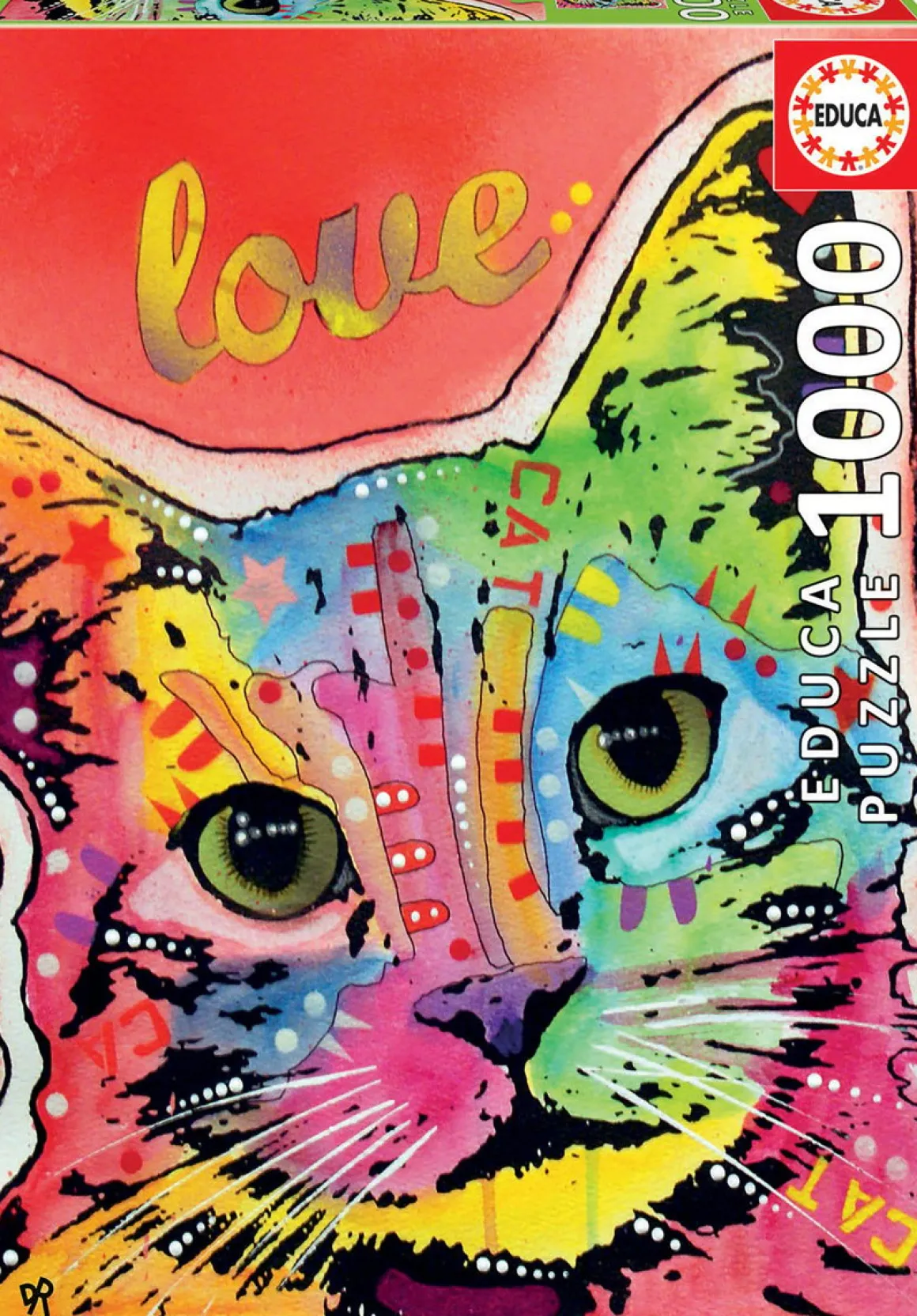 Educa Tilt Cat Love - Dean Russo - puzzel 1000 stukjes