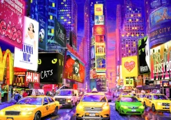 Educa Times Square - Glow in the Dark - puzzel 1000 stukjes