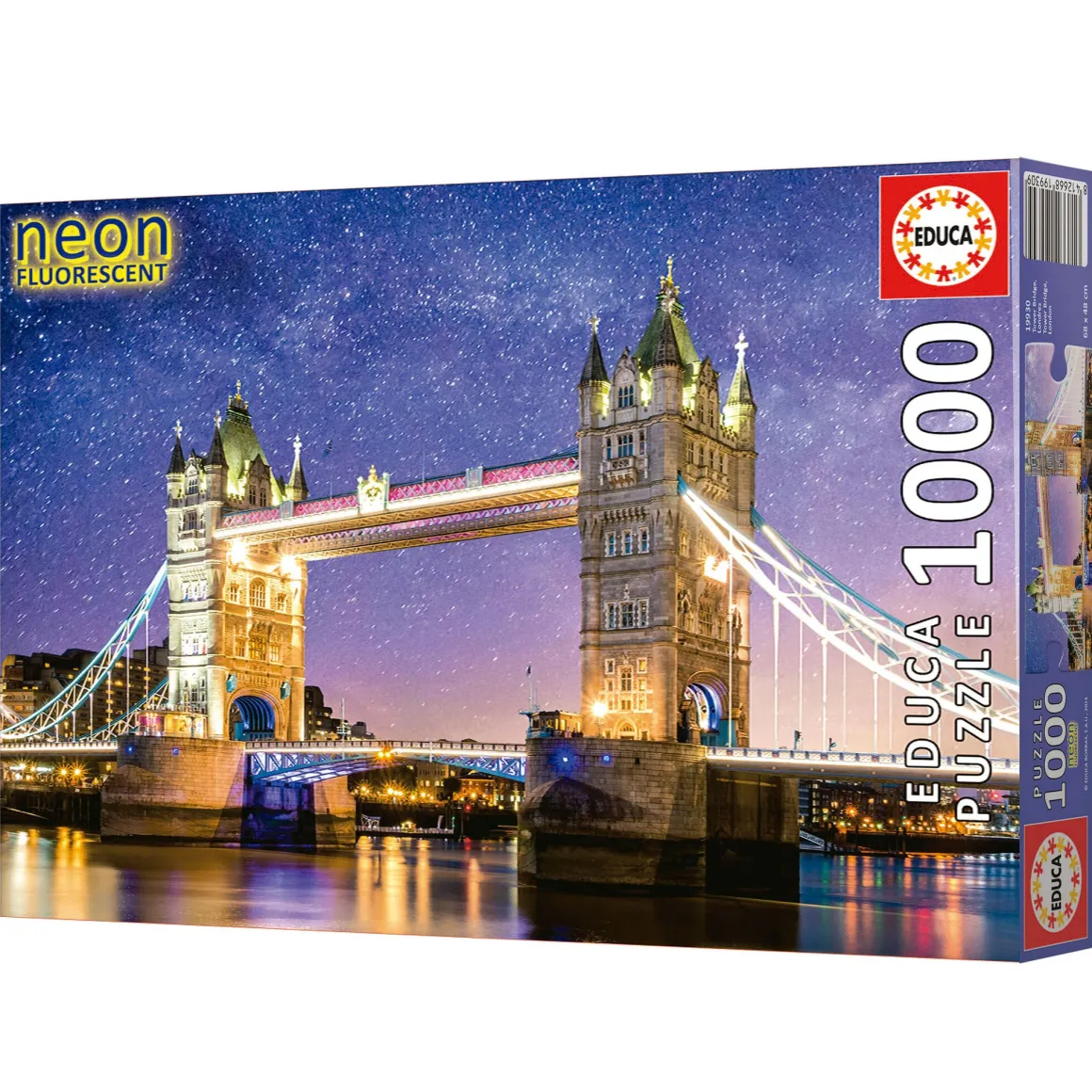Educa Tower Bridge, Londen - Glow in the Dark - puzzel 1000 stukjes