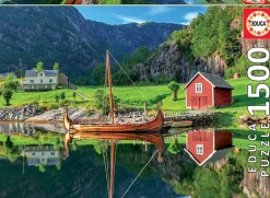 Educa Vikingschip - legpuzzel van 1500 stukjes