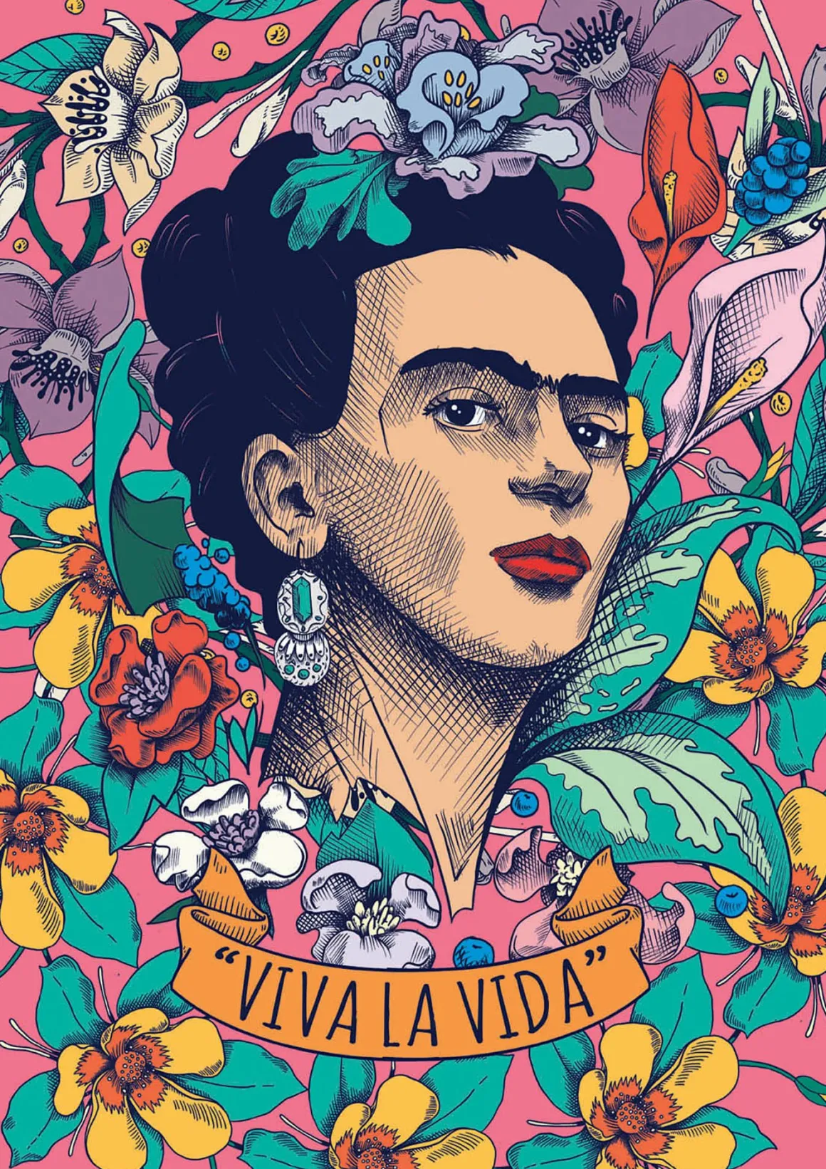 Educa Viva la Vida - Frida Kahlo - legpuzzel van 500 stukjes