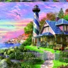 Educa Vuurtoren in Rock Bay - legpuzzel van 1000 stukjes