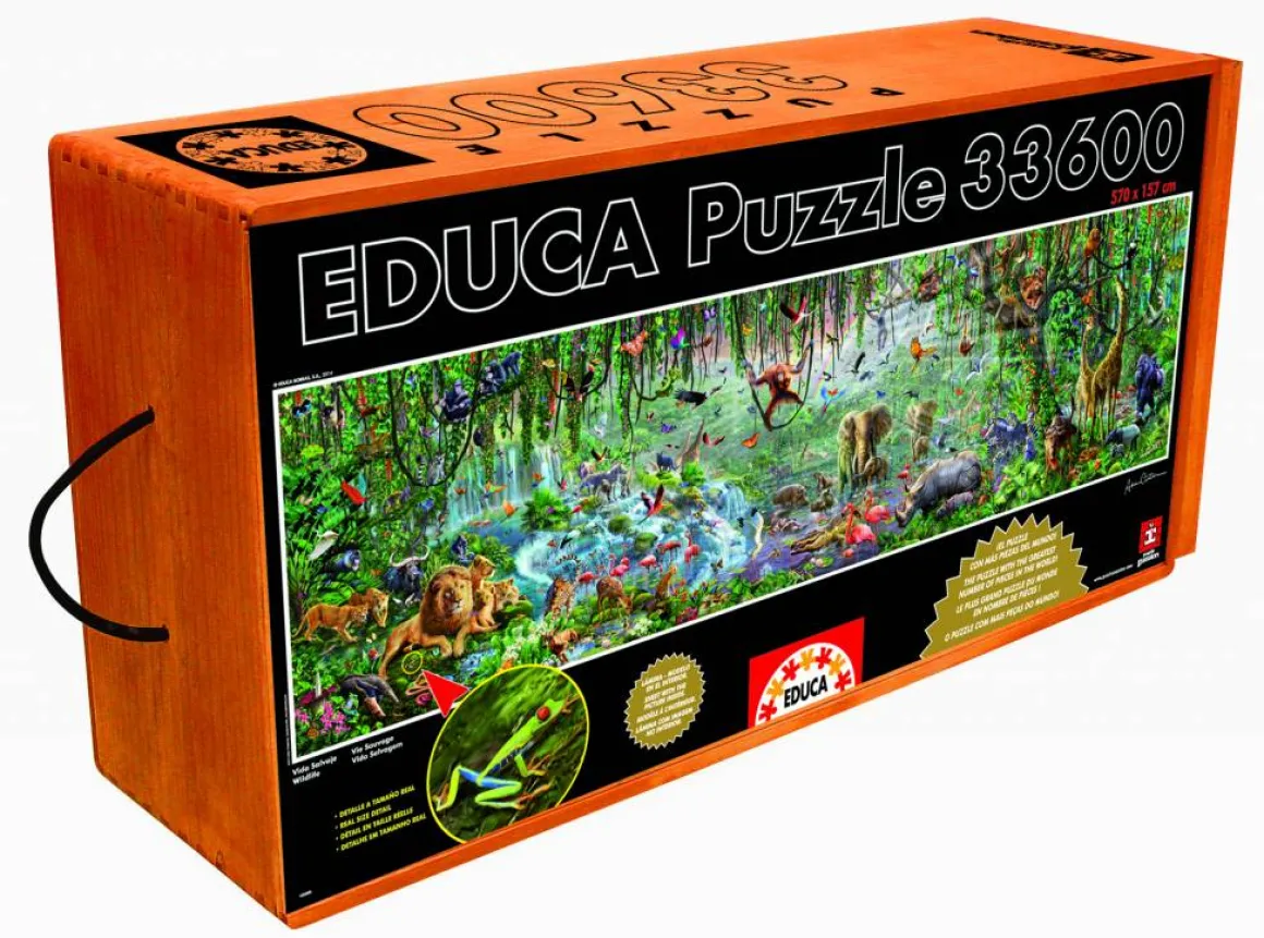 Educa Wildlife - 33600 stukjes