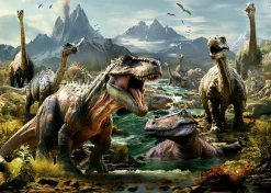 Educa Woeste Dinosaurussen - puzzel 1000 stukjes