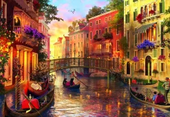 Educa Zonsondergang in Venetië - puzzel van 1500 stukjes