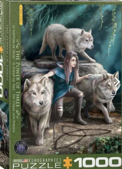 Eurographics Puzzles De kracht van drie - Anne Stokes - puzzel van 1000 stukjes