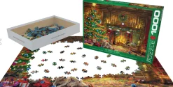 Eurographics Puzzles Feestelijke Labradors - puzzel van 1000 stukjes