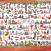 Eurographics Puzzles Kerstkatten - puzzel van 1000 stukjes