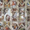 Eurographics Puzzles Sixtijnse kapel - Plafond- puzzel van 1000 stukjes