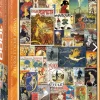 Eurographics Puzzles Vintage Fiets Posters - puzzel van 1000 stukjes