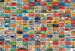 Eurographics Puzzles Volkswagen Groovy Bus - Collage - puzzel van 2000 stukjes