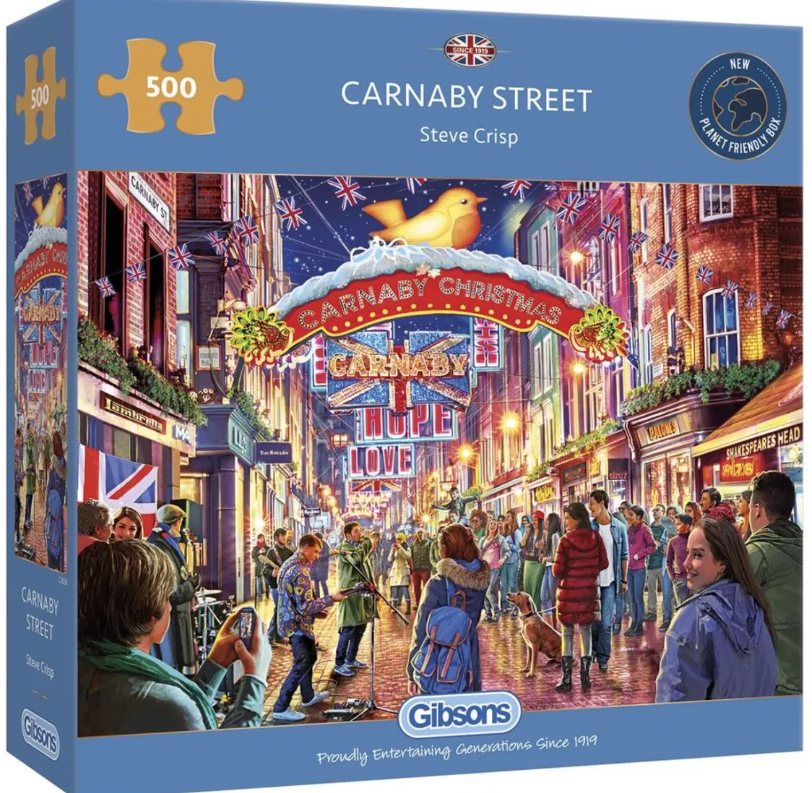 Gibsons Carnaby Street - puzzel van 500 stukjes