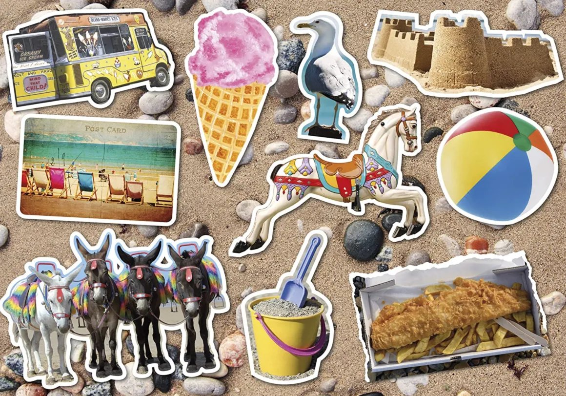 Gibsons De kust - puzzel van 12 XXL stukjes