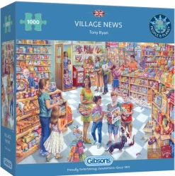 Gibsons Dorpsnieuws - puzzel van 1000 stukjes