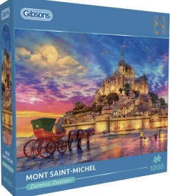 Gibsons Mont Saint-Michel - puzzel van 1000 stukjes