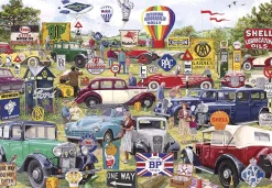 Gibsons Motorische souvenirs - puzzel van 1000 stukjes