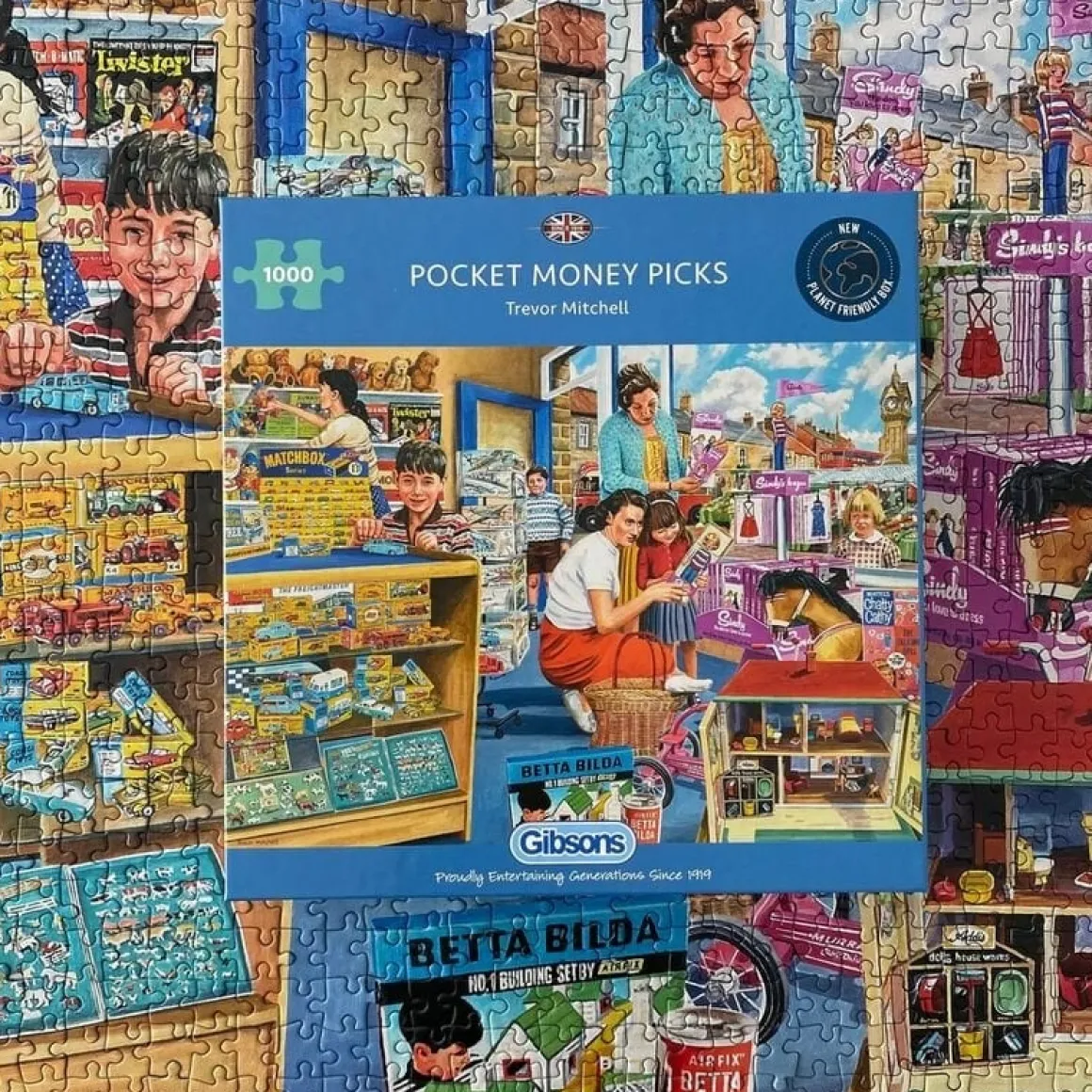 Gibsons Pocket Money Picks - puzzel van 1000 stukjes