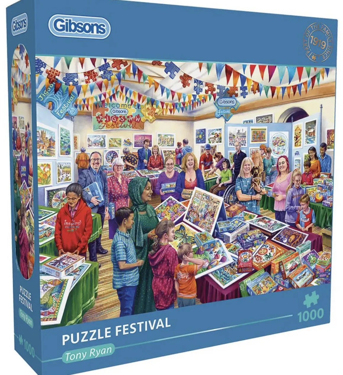 Gibsons Puzzelfestival - puzzel van 1000 stukjes