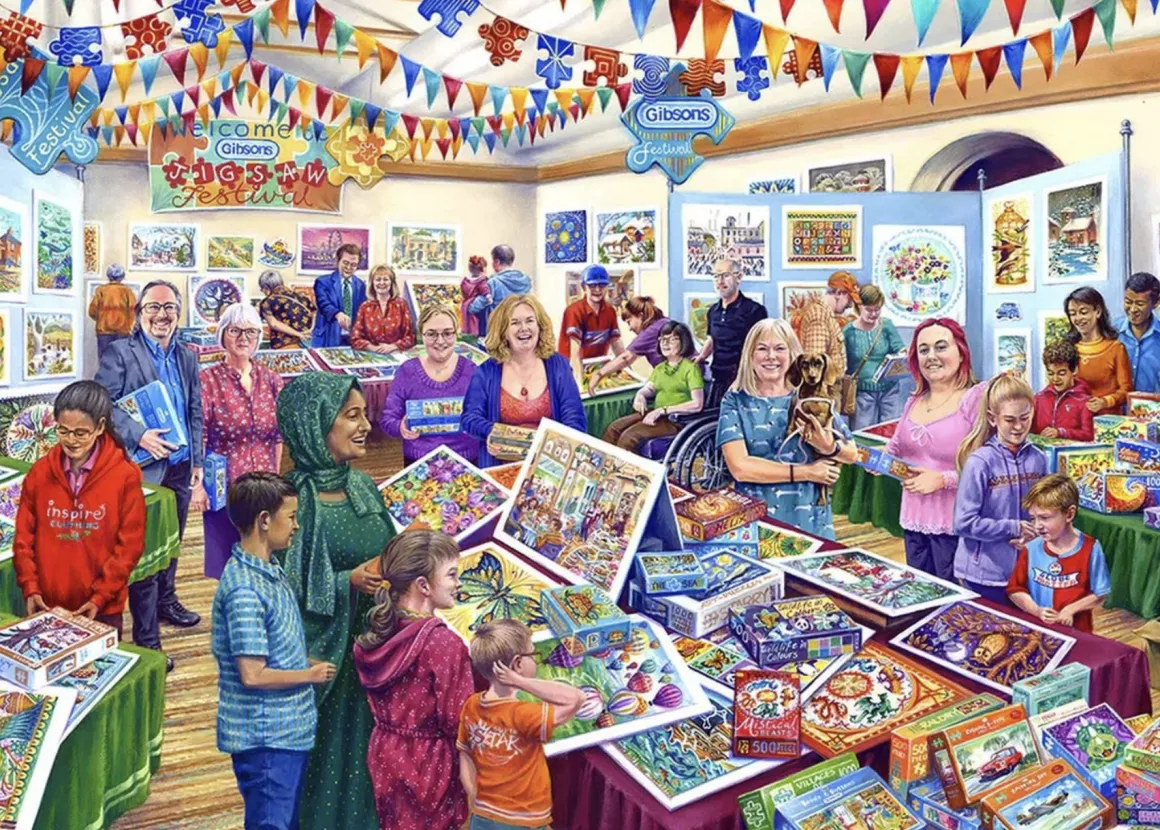 Gibsons Puzzelfestival - puzzel van 1000 stukjes