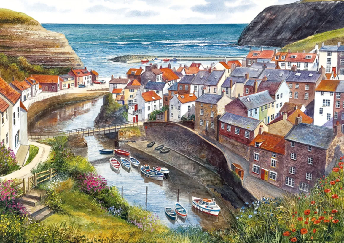 Gibsons Staithes - puzzel van 1000 stukjes