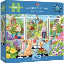 Gibsons Summer Reflections - puzzel van 100 XXL stukjes