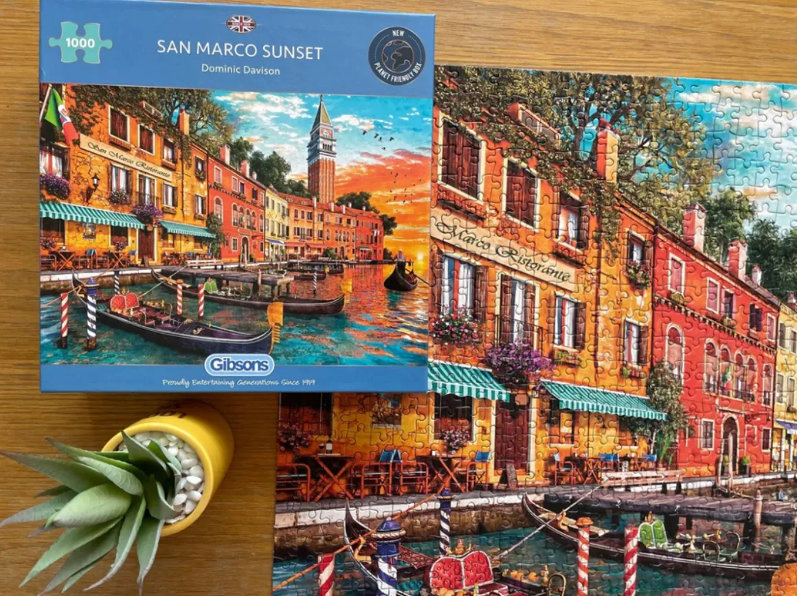 Gibsons Zonsondergang bij San Marco - puzzel van 1000 stukjes