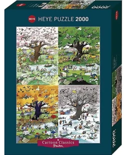 Heye 4 seizoenen - puzzel van 2000 stukjes