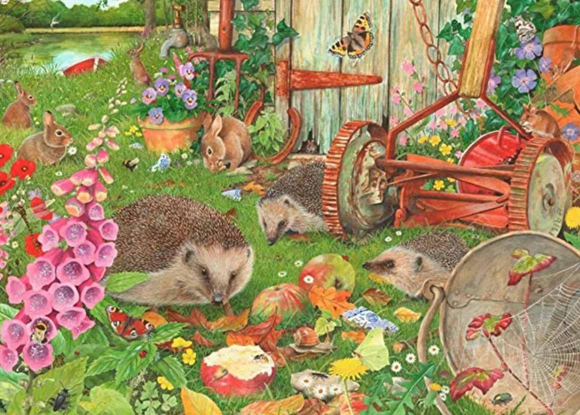 HOP Bottom of the Garden - puzzel van 1000 stukjes