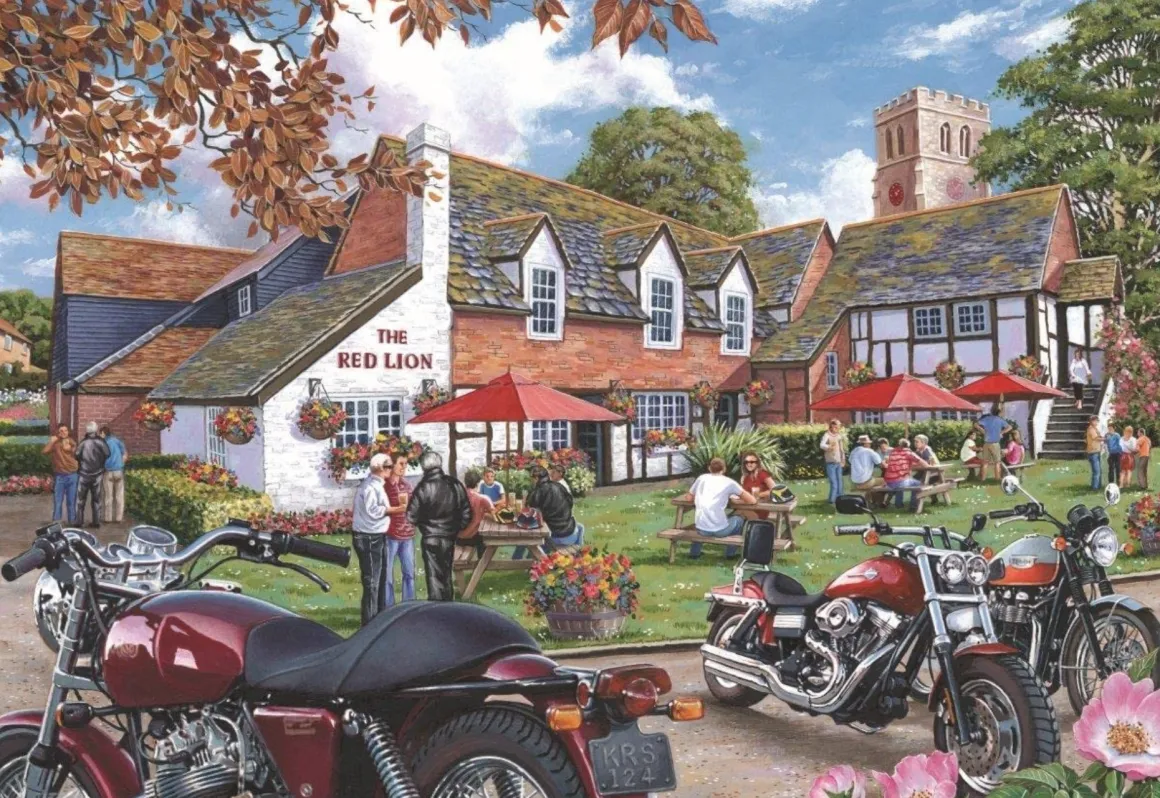 HOP Easy Riders - puzzel van 1000 stukjes