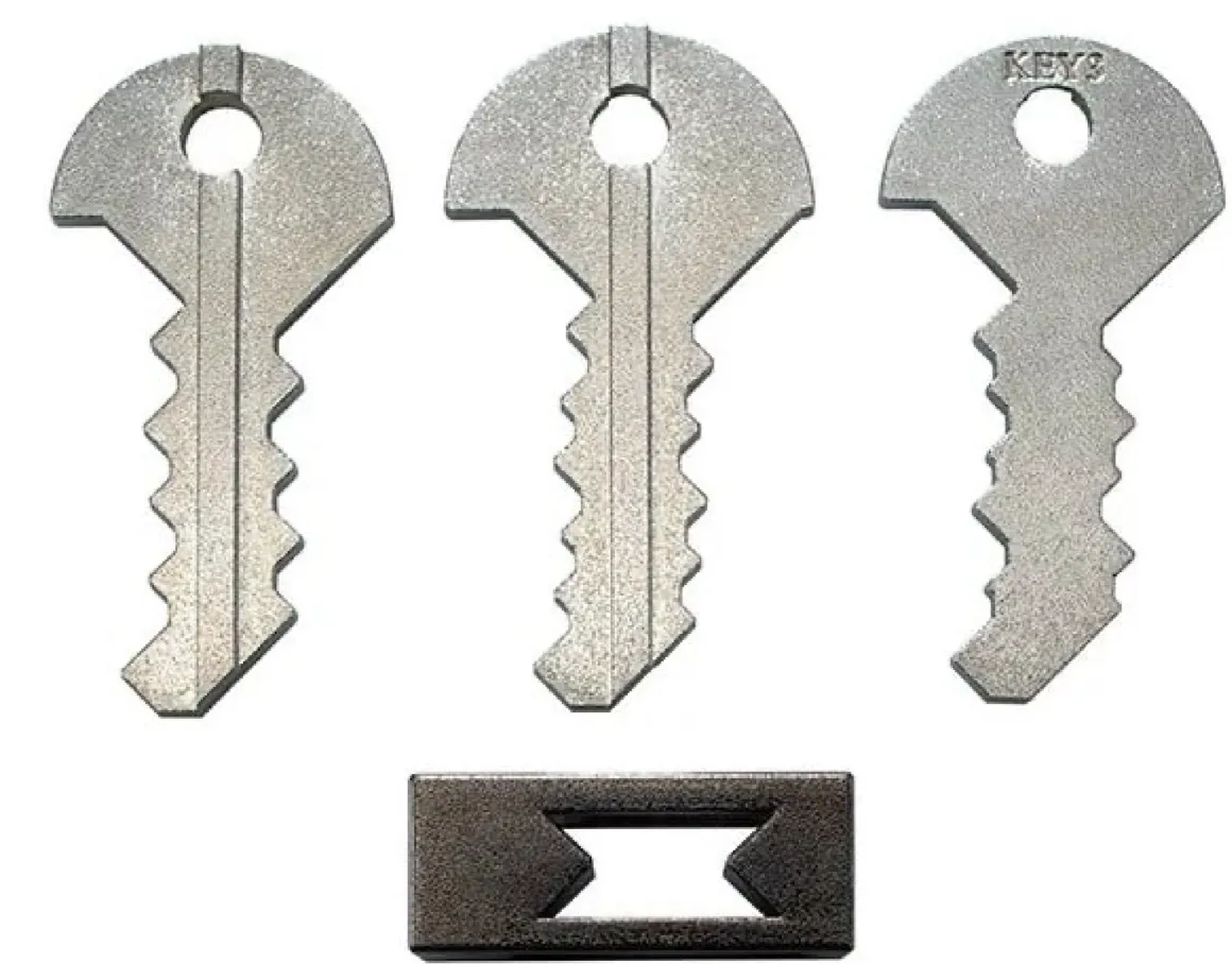 Huzzle Cast Key III - level 6 - breinbreker