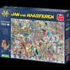 Jumbo Bij de kapper - Jan van Haasteren - puzzel van 1000 stukjes