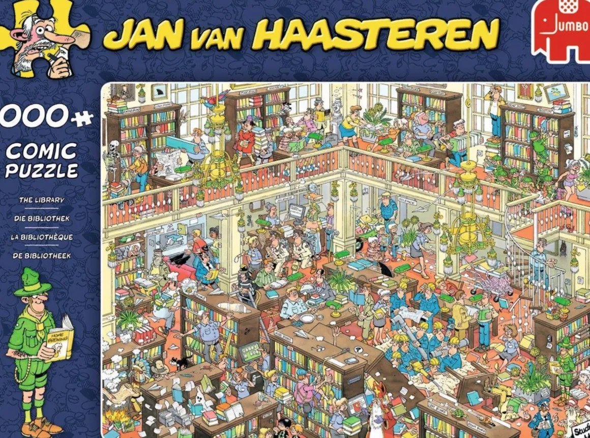 Jumbo De bibliotheek - JvH - 1000 stukjes