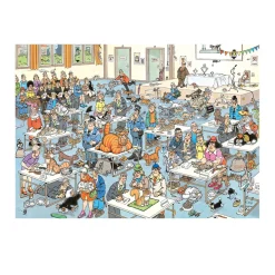 Jumbo De Kattenshow - Jan van Haasteren - puzzel van 2000 stukjes