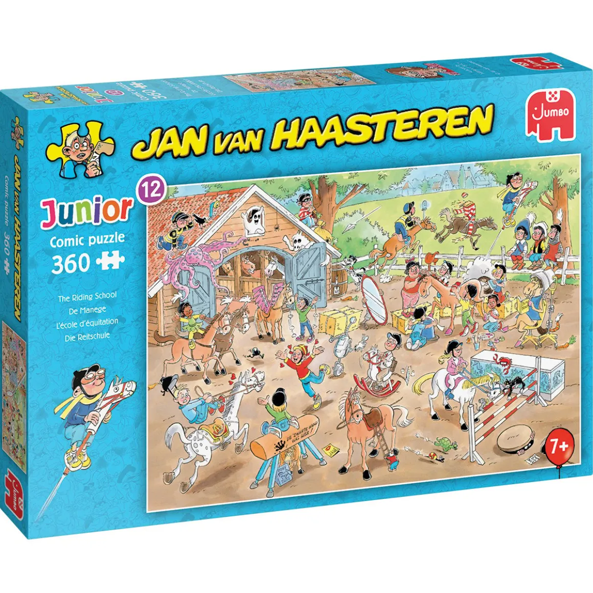 Jumbo De Manege - Jan van Haasteren - 360 stukjes