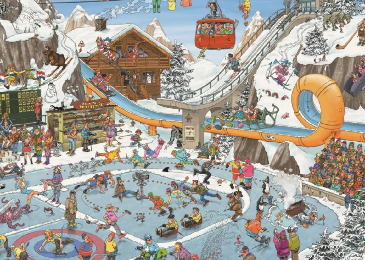 Jumbo De Winterspelen - JvH - 1000 stukjes