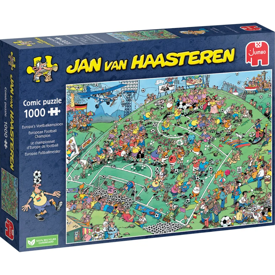 Jumbo Europa's Voetbalkampioen - Jan van Haasteren - puzzel van 1000 stukjes