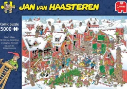 Jumbo Het dorp van de Kerstman - Jan van Haasteren - puzzel van 5000 stukjes