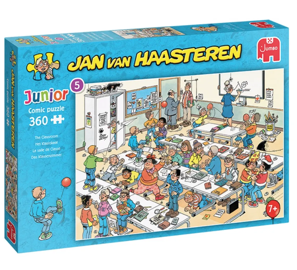 Jumbo Het klaslokaal - Jan van Haasteren - 360 stukjes