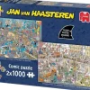 Jumbo Hoe je niet moet klussen - JvH - 2 puzzels van 1000 stukjes