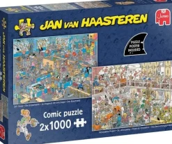 Jumbo Hoe je niet moet klussen - JvH - 2 puzzels van 1000 stukjes