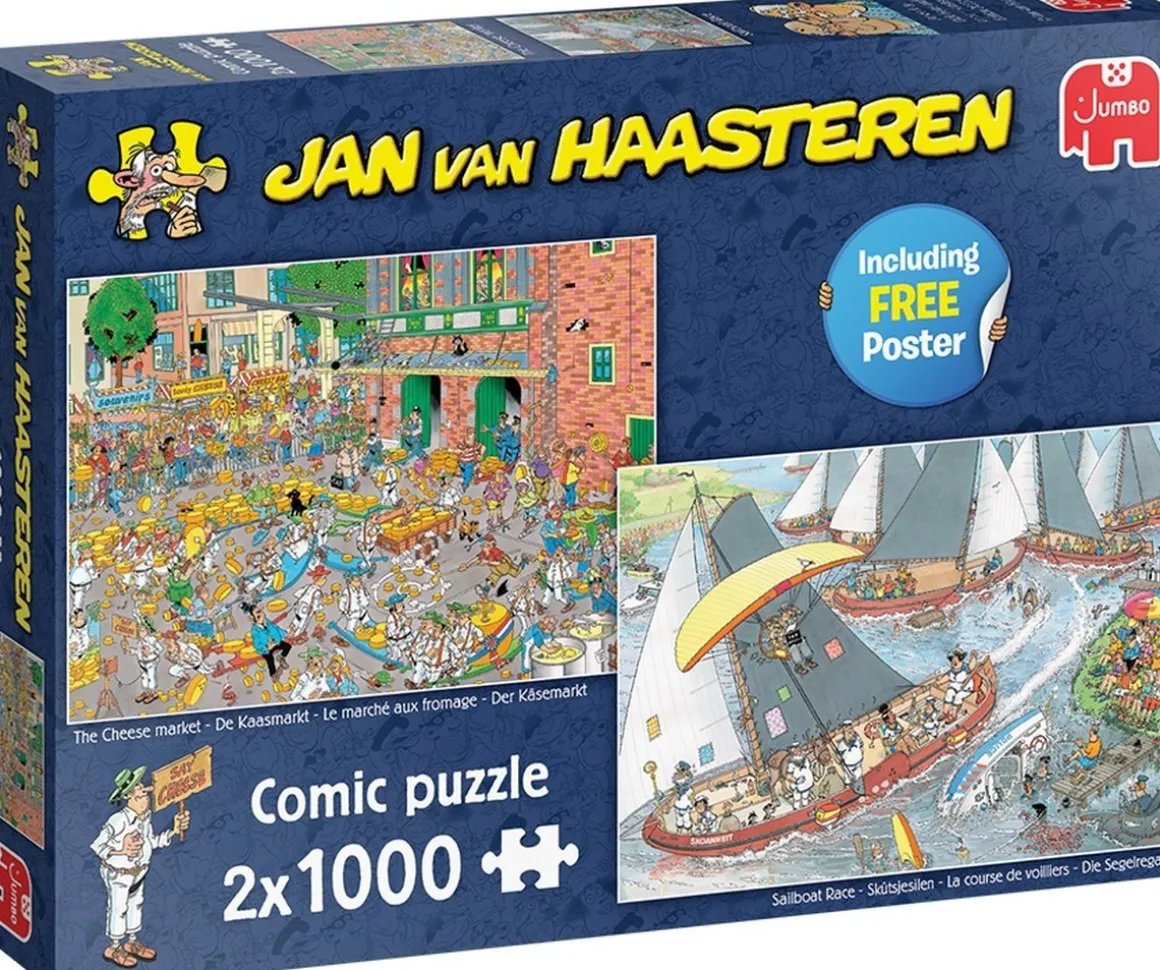 Jumbo Hollandse Tradities - JvH - 2 puzzels van 1000 stukjes