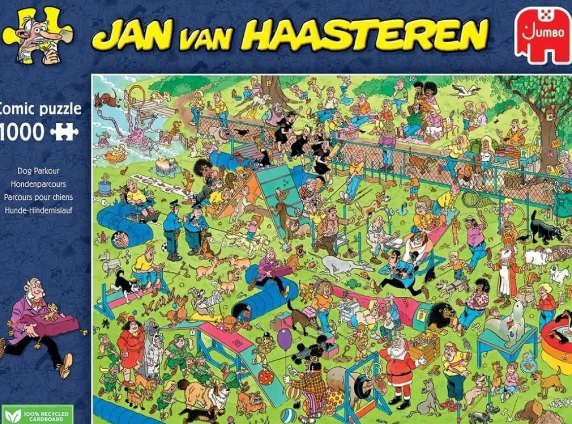 Jumbo Hondenparcours - Jan van Haasteren - 1000 stukjes